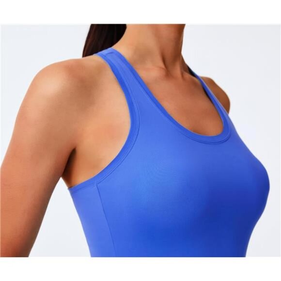 Workout Racerback Tank Tops for Women - Butter Soft Athletic Tops - Picture 3 of 6